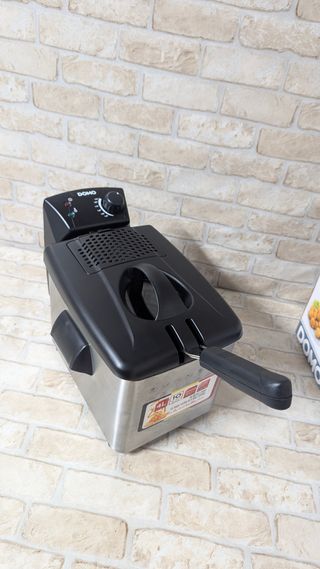 Domo Freidora de acero inoxidable DO465FR, 3000 W
