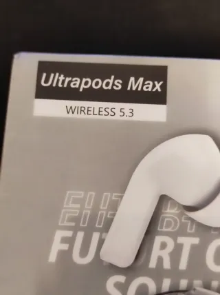Dos Ultrapods Max Auriculares Bluetooth 5.3 son 2