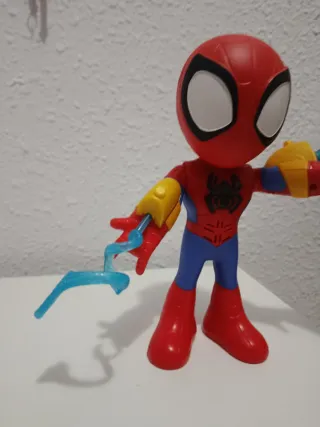 Figura Spiderman con lanzador