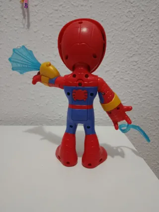Figura Spiderman con lanzador
