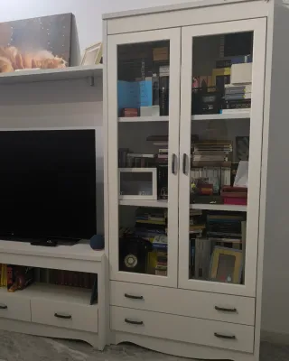 Muebles de salón blanco