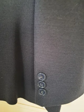 Chaqueta niño talla 8 azul en buen estado