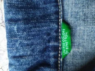 Giacca jeans Benetton vintage anni '90