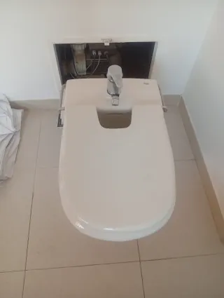 Inodoro Bidet beige