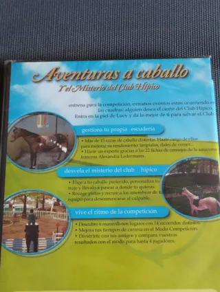 Juego PC Aventuras a caballo (2004, Ubisoft)