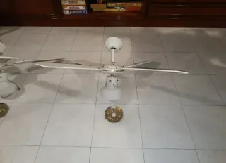 2 Ventiladores de Techo Blancos