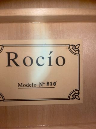 Guitarra Española Rocío R10 + Funda