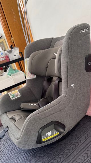 Silla coche Nuna 0-3 gris + base