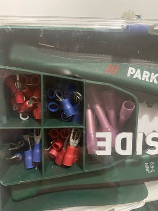 Kit Tenazas Pelacables y Crimpadora Parkside