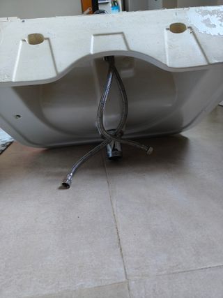 Lavabo Roca 65cm Blanco Porcelana