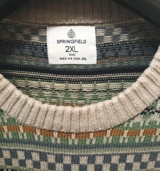 Jersey Springfield estampado XXL. Muy buen estado