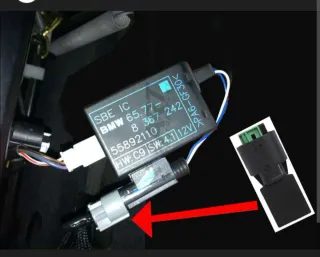 Emulador BMW Esterilla Fallo Airbag.