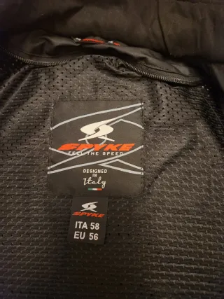 Chaqueta Moto Spyke Negra y Amarilla