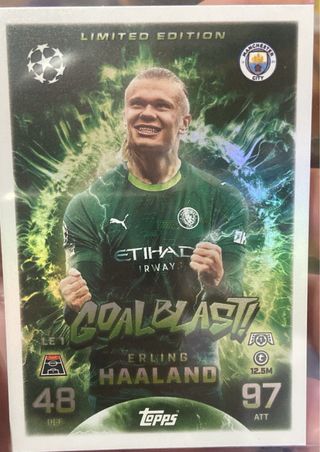 Cromo Erling Haaland Goal Blast Limited Edition