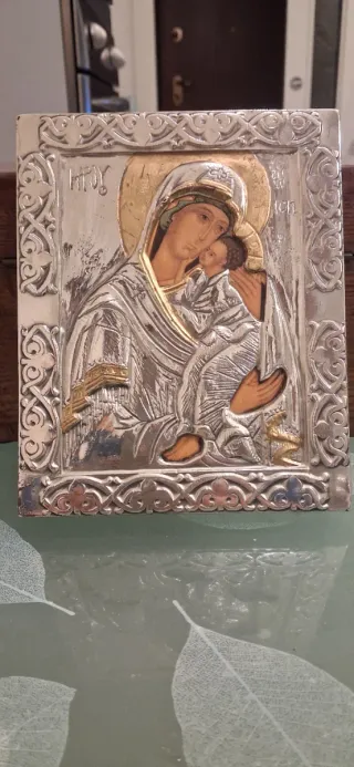Icona Sacra Madre di Dio e Bambino