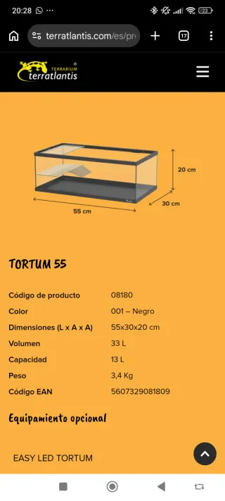Terrario Tortuga Agua Buen Estado
