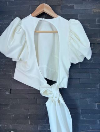 Conjunto Top y Falda Juan Bernal Blanco