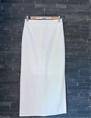 Conjunto Top y Falda Juan Bernal Blanco