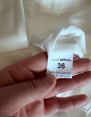Conjunto Top y Falda Juan Bernal Blanco
