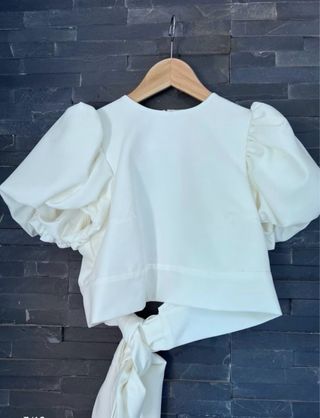 Conjunto Top y Falda Juan Bernal Blanco