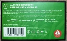 Auriculares EUROTEC CD-HS10 Extra Bass y Altavoz
