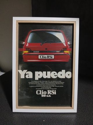 Publicidad Renault Clio RSI 16v