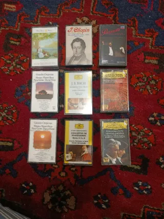 Lote 9 Cintas Cassette Música Clásica
