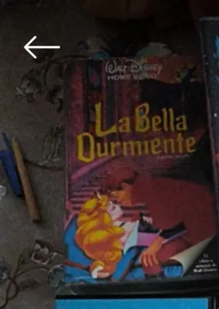 Película VHS La Bella Durmiente Disney