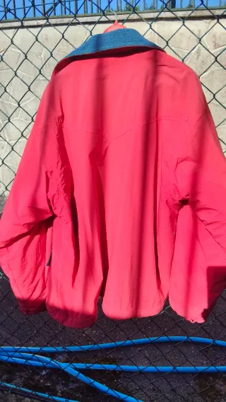 Anorak Columbia Rojo y Azul