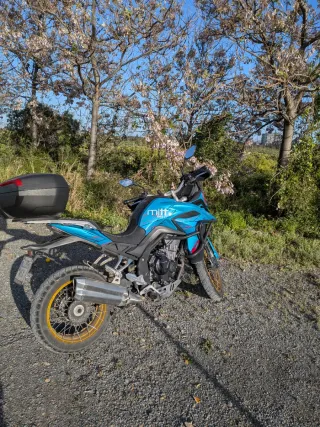 MITT 555 TT Adventure - Azul/Dorado