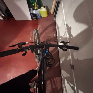 Bicicleta Montaña Rockrider 520 Negra/Azul