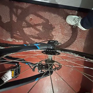 Bicicleta Montaña Rockrider 520 Negra/Azul