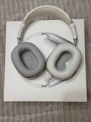 Airpods Max Plata Banda Blanca