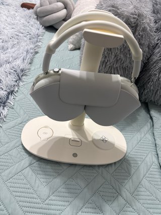 Airpods Max Plata Banda Blanca