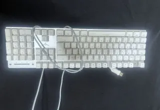 Teclado Gamer Blanco