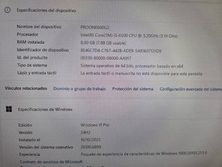 HP ProOne 600 G2 i5 / SSD 240 Gb / 8 Gb