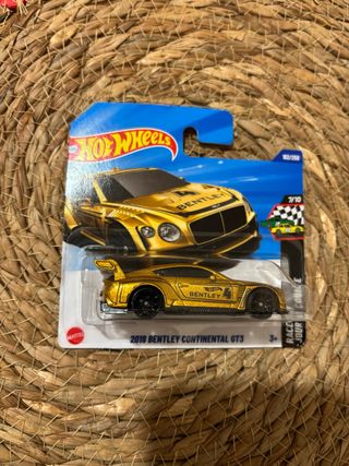 Hotwheels Bentley Continental GT3 Dorado