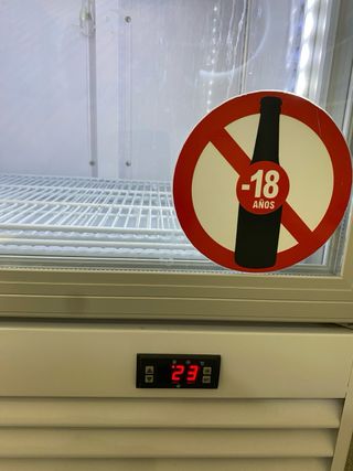 Frigorífico Profesional Puerta Cristal