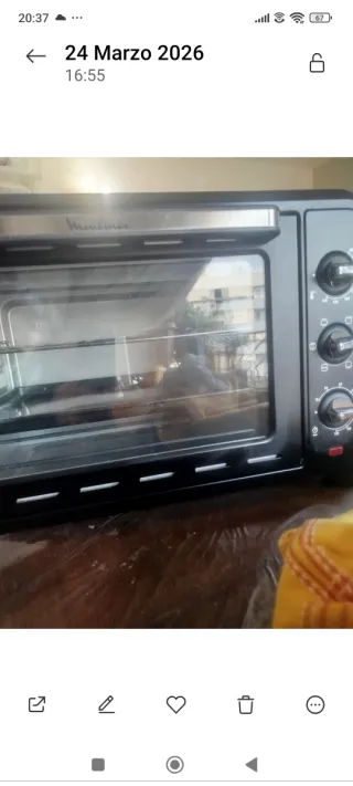 Horno sobremesa Moulinex