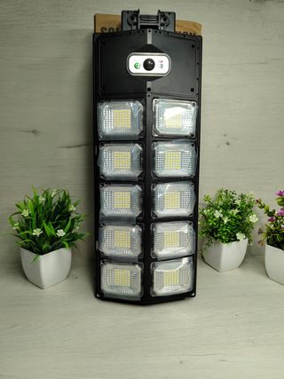 Farola Solar LED W789A-5 + 2 Mandos