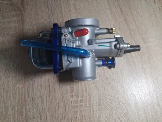 Carburador 21 PWK Azul/Plata