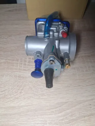 Carburador 21 PWK Azul/Plata