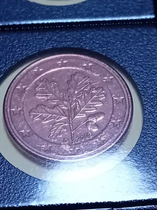 Lote 30 Monedas 5 Céntimos Hoja de Roble 2002