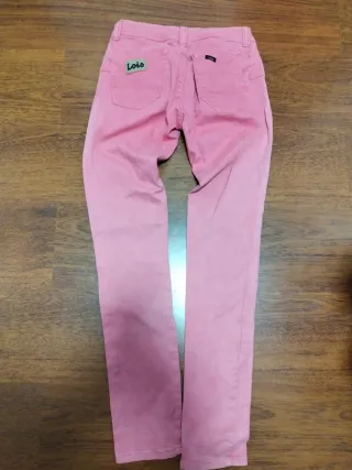 Vaqueros Lois Talla 36 Rojo