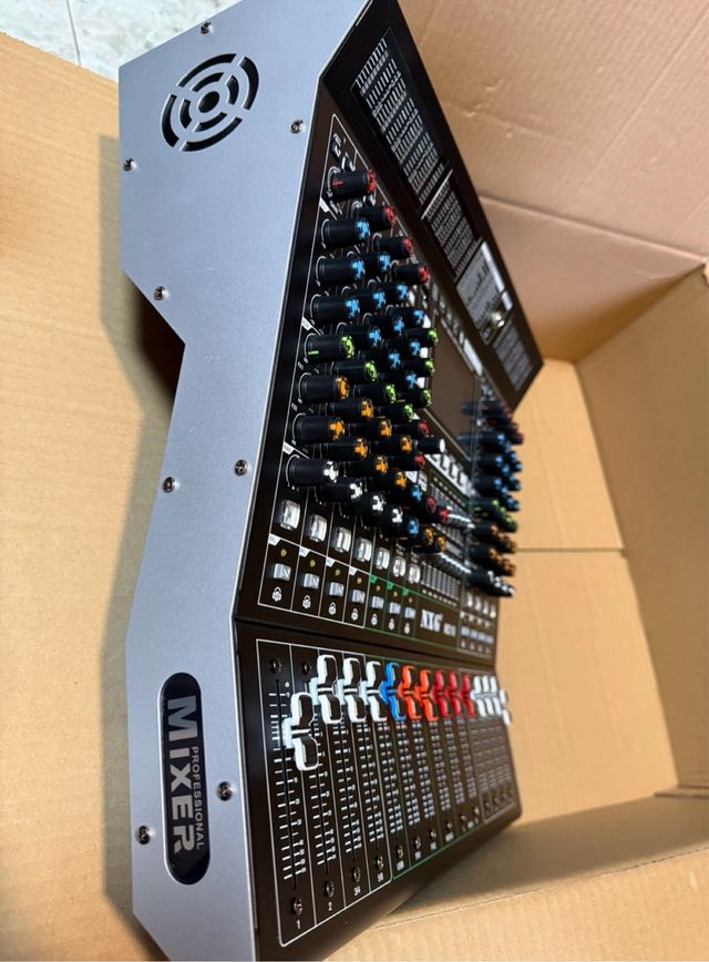 Mezclador DJ Nuoxiang 10 Canales EQ 7 Bandas