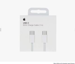 Cable Carga Apple USB-C 1m 60W