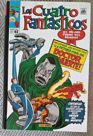 Marvel Gold 1, 2, 3 de los 4 Fantásticos