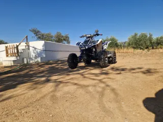 Suzuki LTZ 400 Quad Azul/Blanco