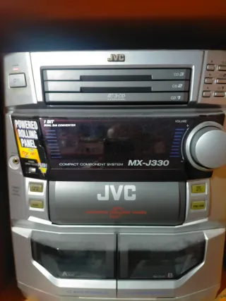Equipo Hifi JVC MX-J330 con entrada Aux