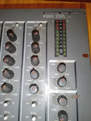 Mesa Vestax PMC 17A piezas